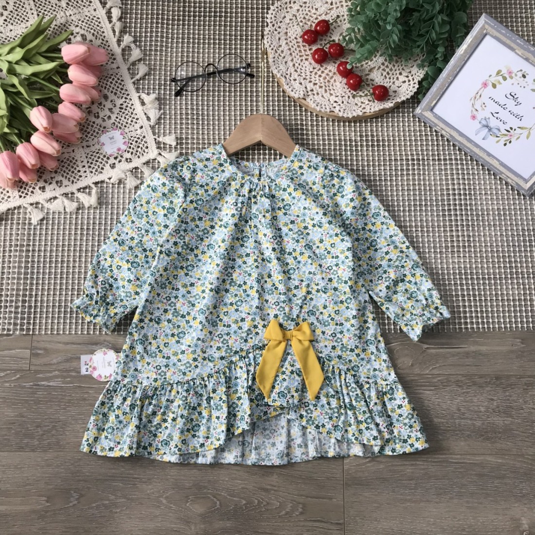 Váy vạt chéo đuôi cá - size 2-8-